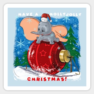 Holly Jolly Christmas Sticker